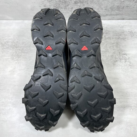 Salomon Speedcross 5 Trail Running Shoes - Men's Size 11.5 Wide - Black - Picture 9 of 11